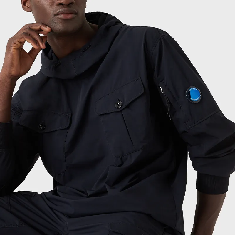 C.p.company X EMPORIO ARMANI Sweatshirts Men Black-4