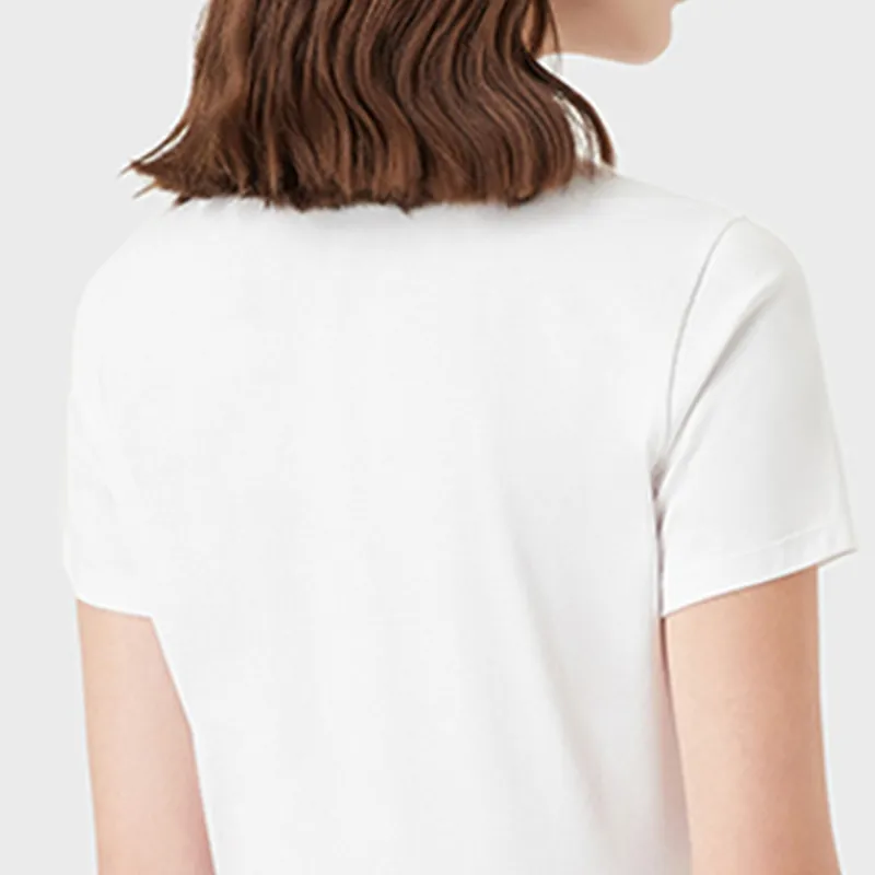 EMPORIO ARMANI T Shirts Women's White-3