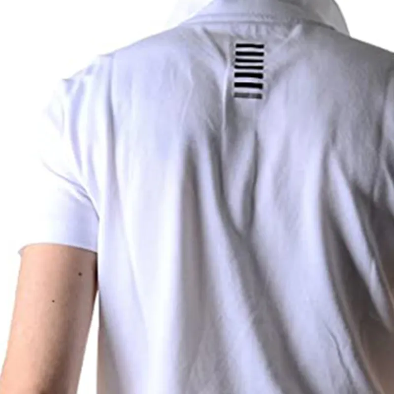 EMPORIO ARMANI Polo Shirts Men White-1