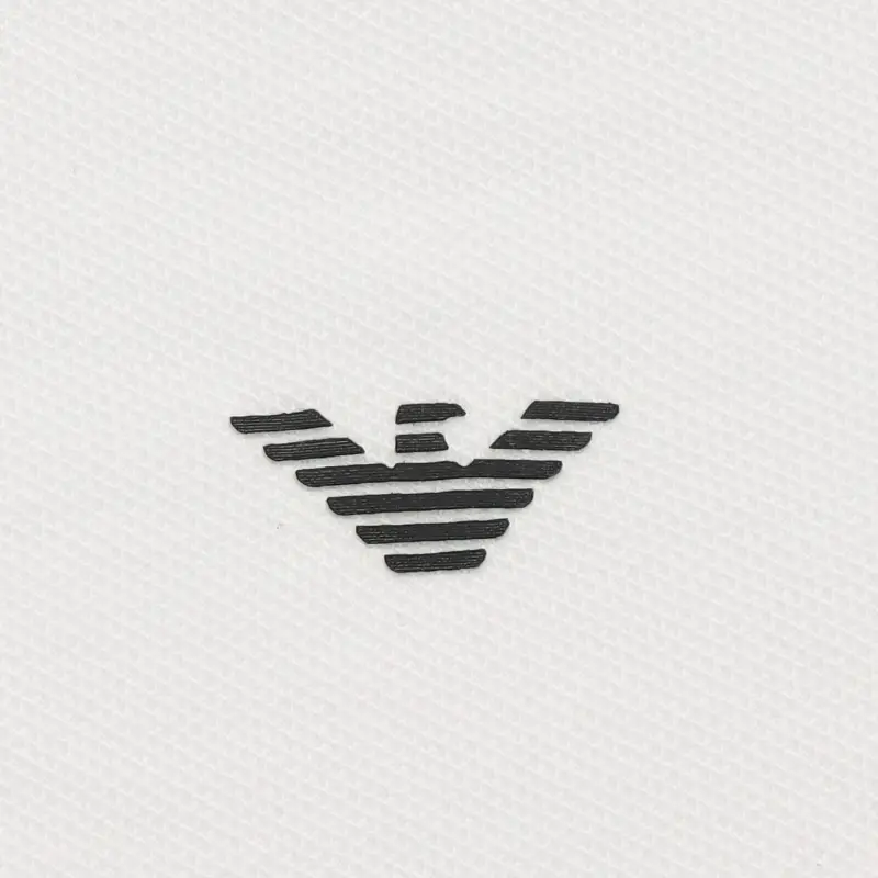 EMPORIO ARMANI SS22 Polo Shirt Men's White-4