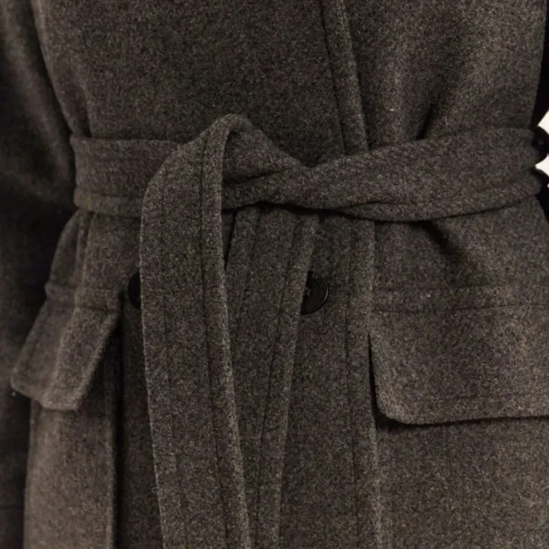 INES DE LA FRESSANGE Coat Women's Gray-4