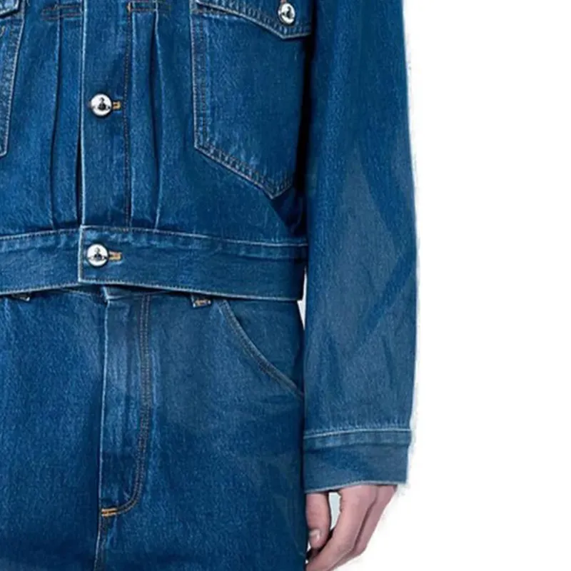 Vivienne Westwood Buttoned Denim Jacket-4