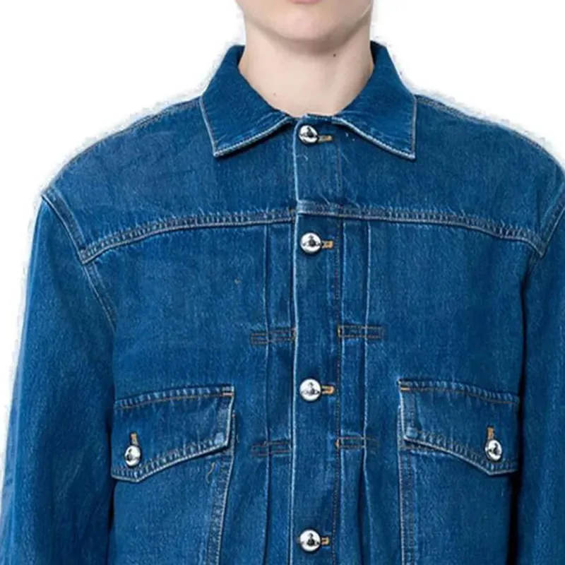 Vivienne Westwood Buttoned Denim Jacket-3