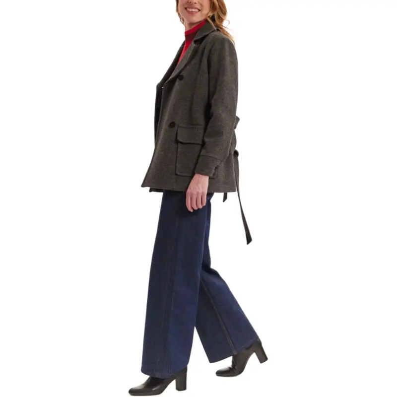 INES DE LA FRESSANGE Coat Women's Gray-2