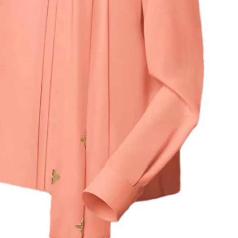 LOUIS VUITTON SS25 Shirt Women's Orange-4