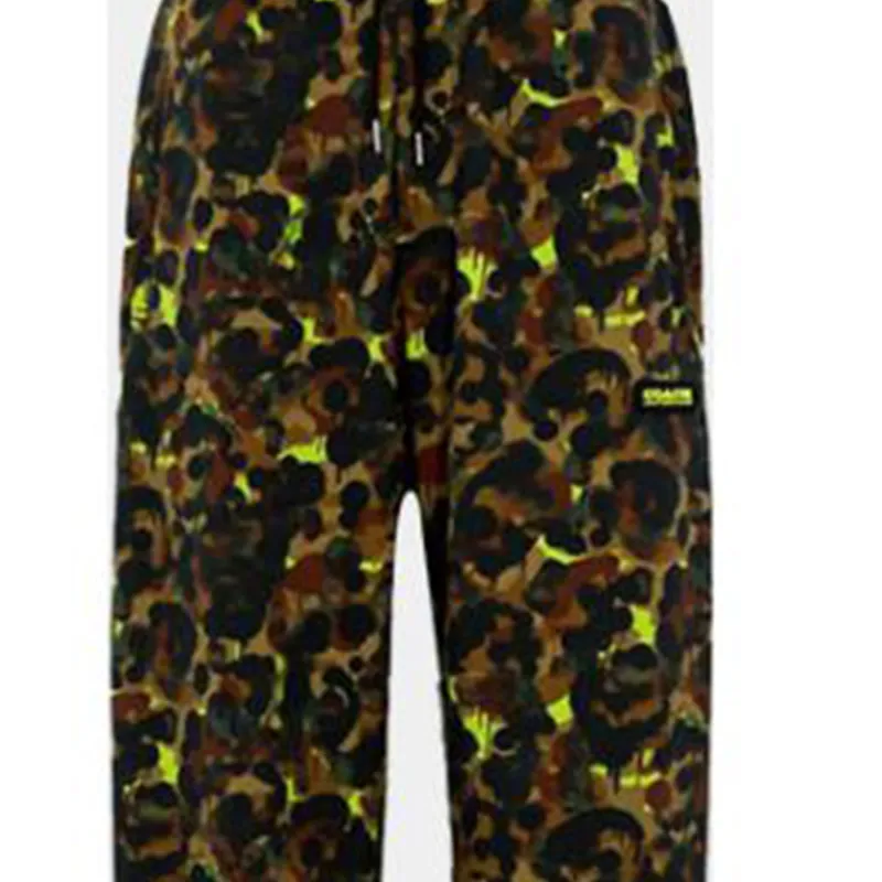 COACH Knitted Sports Pants Men's Multicolor-2