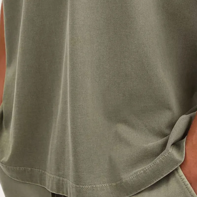 COACH Pocket T Shirt T-Shirt Men's Olive Green-4