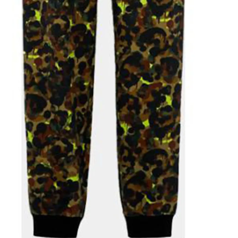 COACH Knitted Sports Pants Men's Multicolor-4