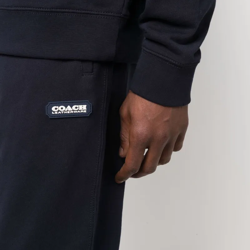 COACH Knitted Sweatpants Men Dark Blue-4