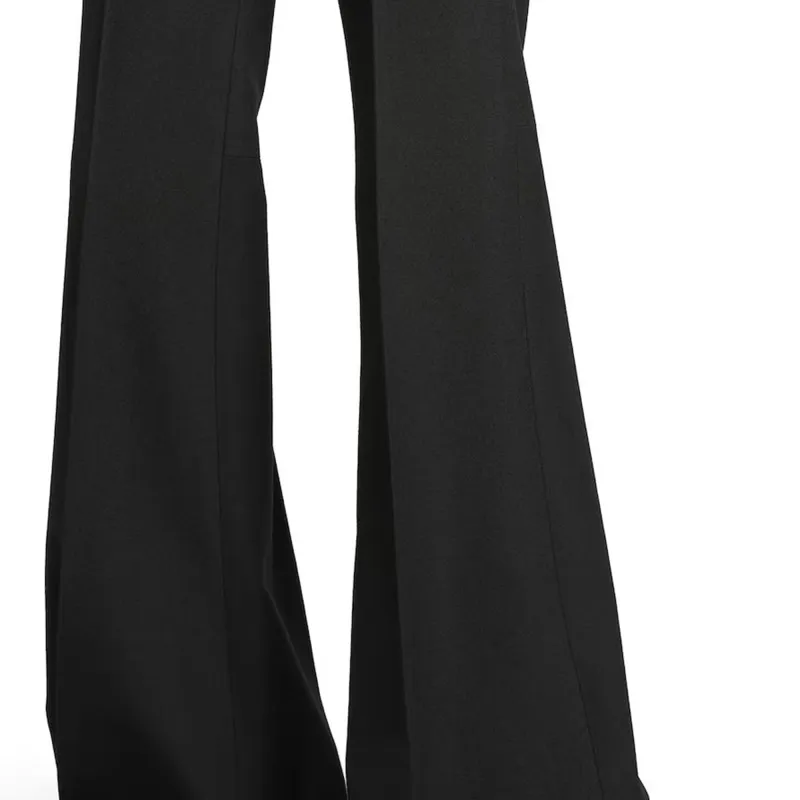 Balenciaga Casual Pants Regular Fit Women's Black-6