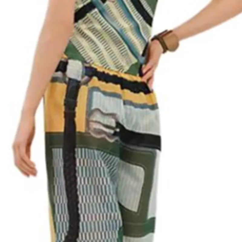 HERMES Jumpsuits Women's Yellow-4