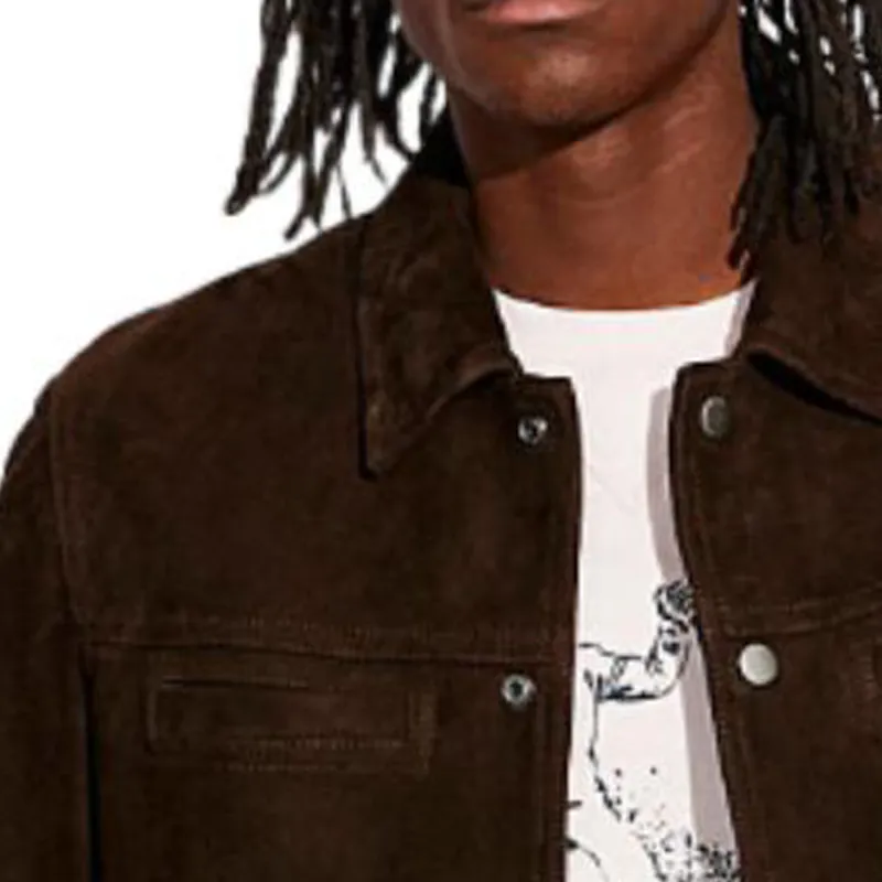 COACH Jackets Men Umber-2