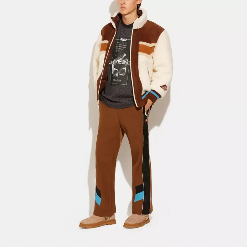 COACH Jackets Men White-3