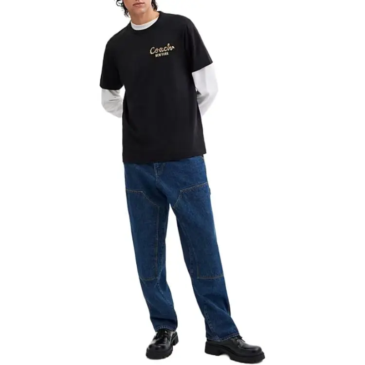 COACH T Shirts Men Black-1