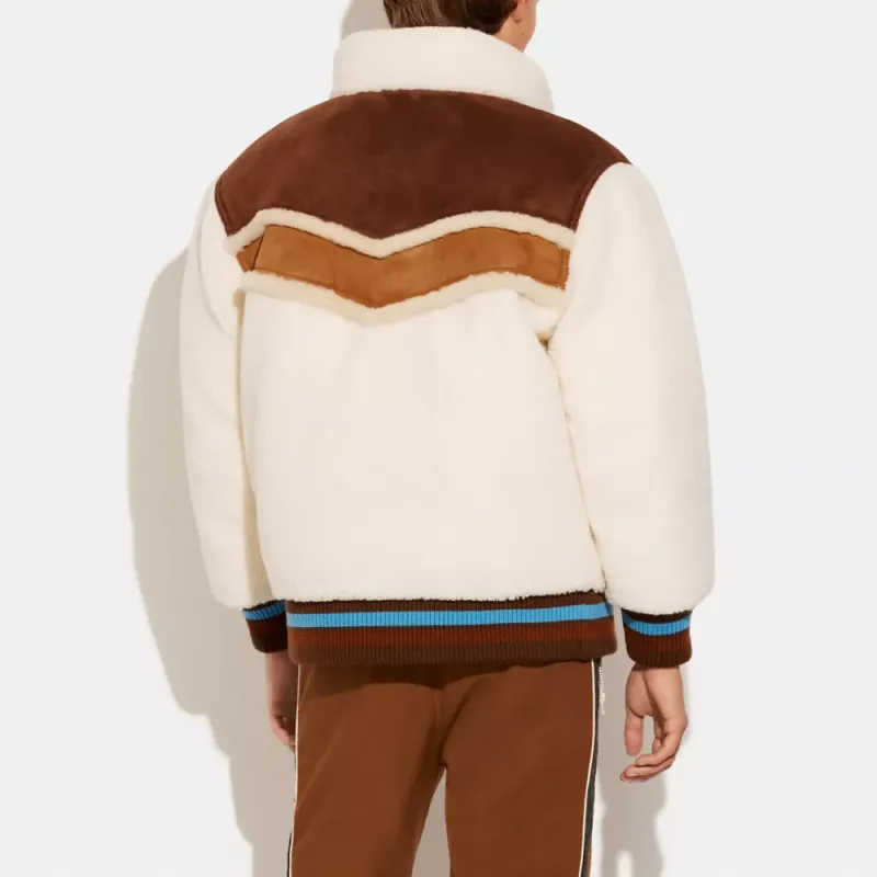 COACH Jackets Men White-2