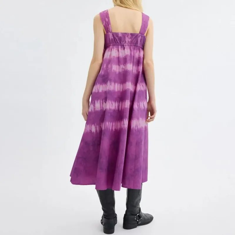 COACH SS24 Sleeveless Dress Women's Purple-2