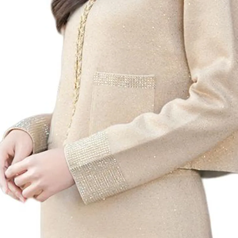 BESIONIA SS25 Knitwear Women's Gold-6