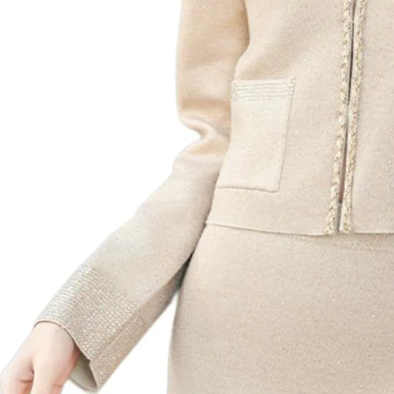 BESIONIA SS25 Knitwear Women's Gold-7