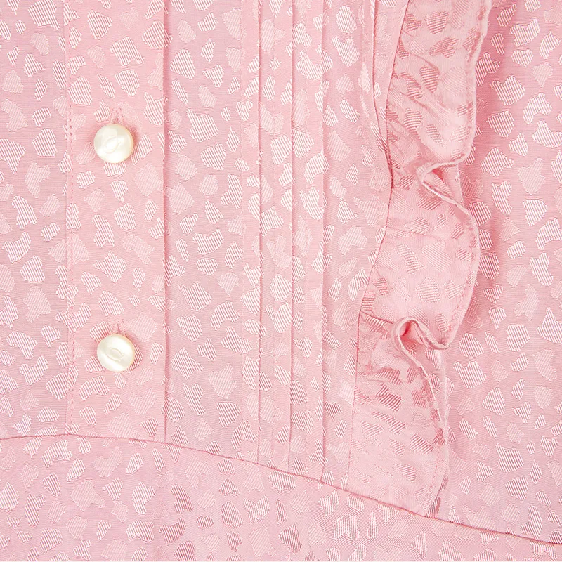 COACH Short Sleeved Dresses Women's Pink-2