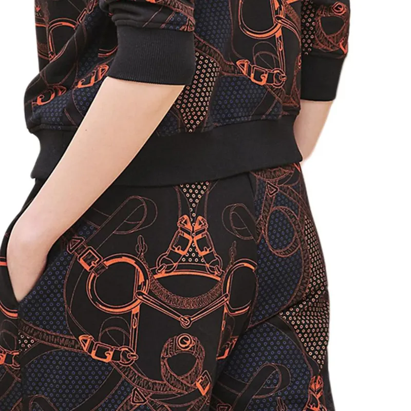 HERMES Sweatshirt Women's Black-2
