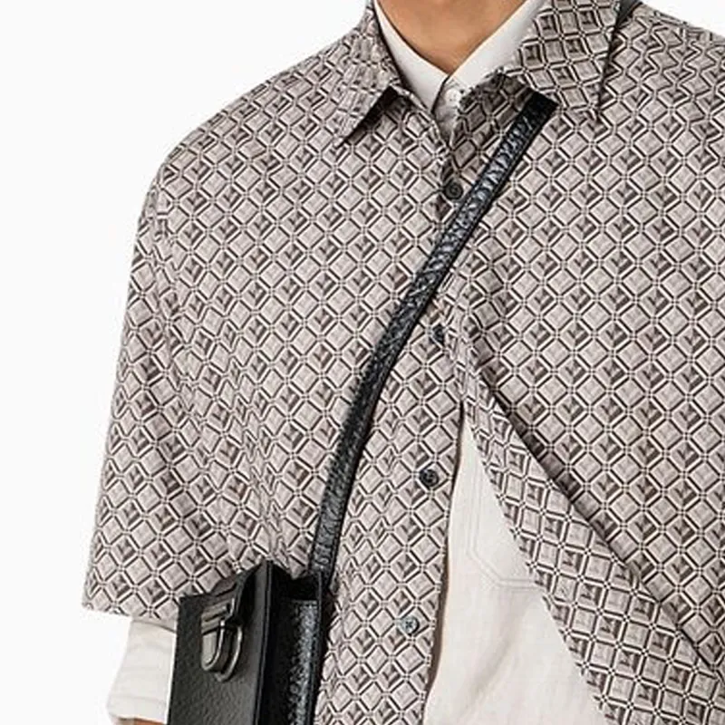 EMPORIO ARMANI SS24 Shirt Men's Multicolor-1