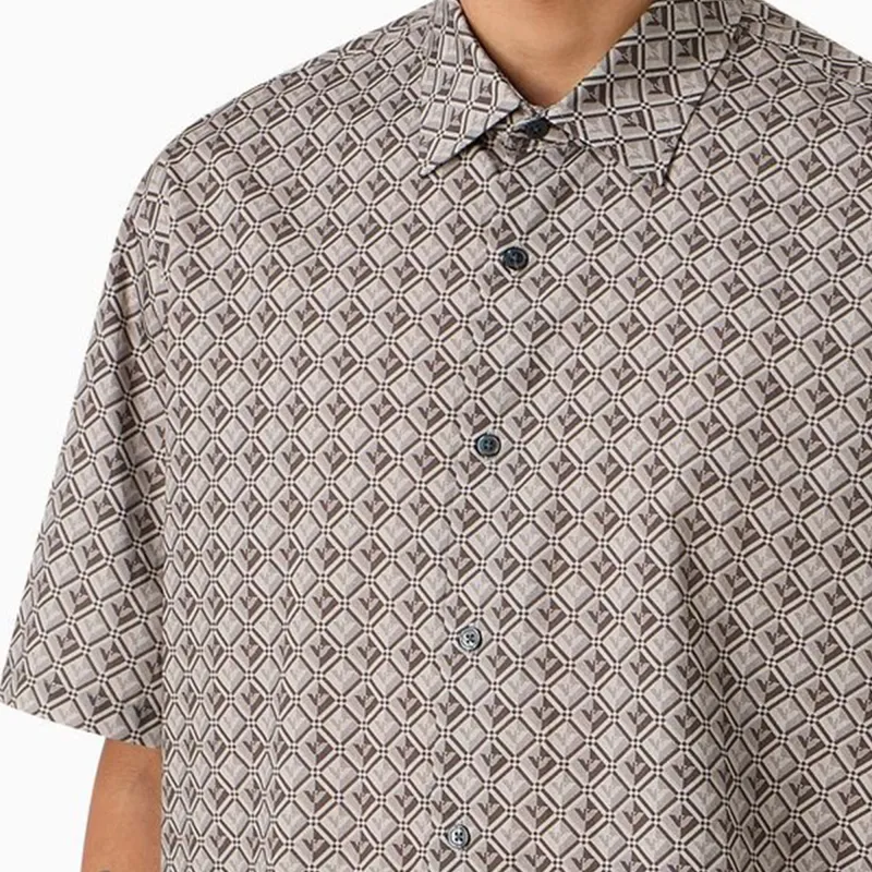EMPORIO ARMANI SS24 Shirt Men's Multicolor-2