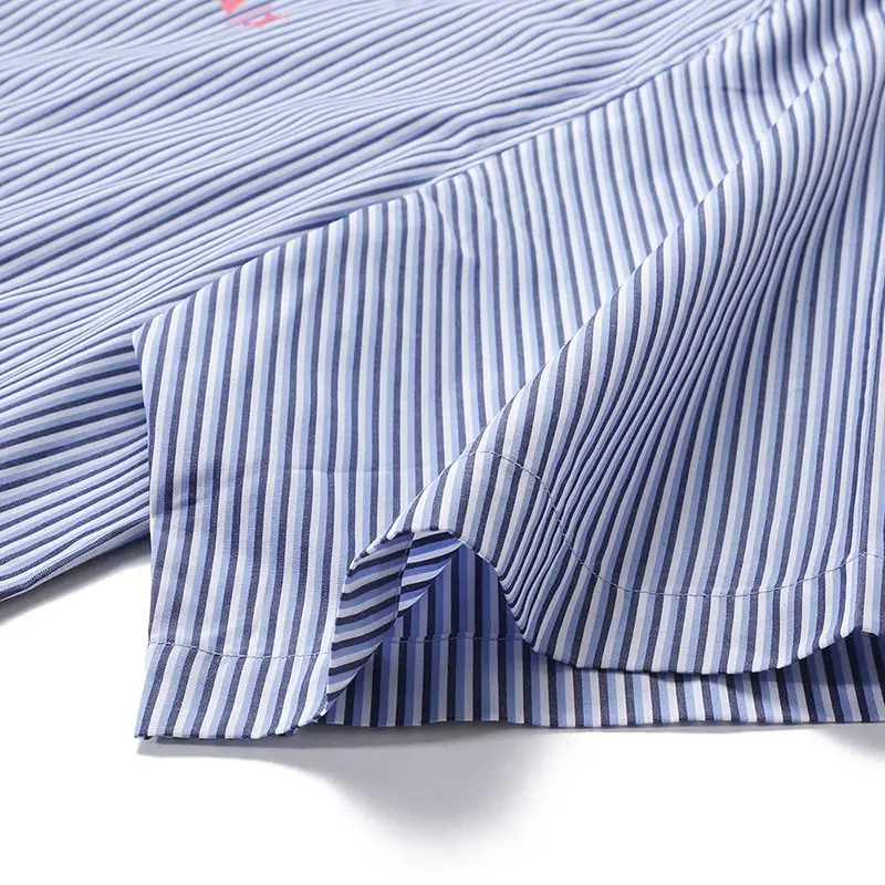 ARMANI EXCHANGEAE Shirt Men's Blue-4
