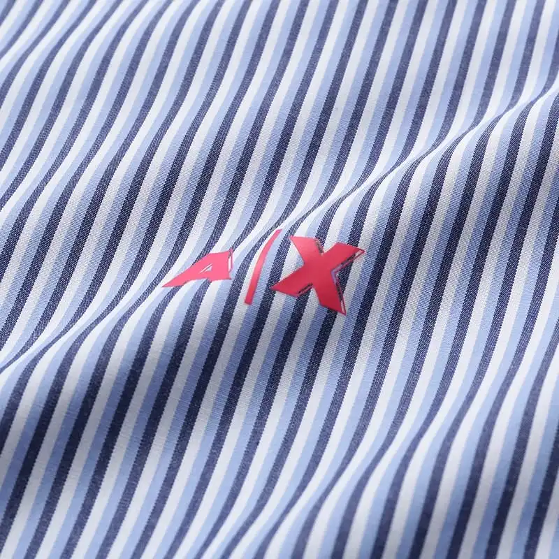 ARMANI EXCHANGEAE Shirt Men's Blue-3