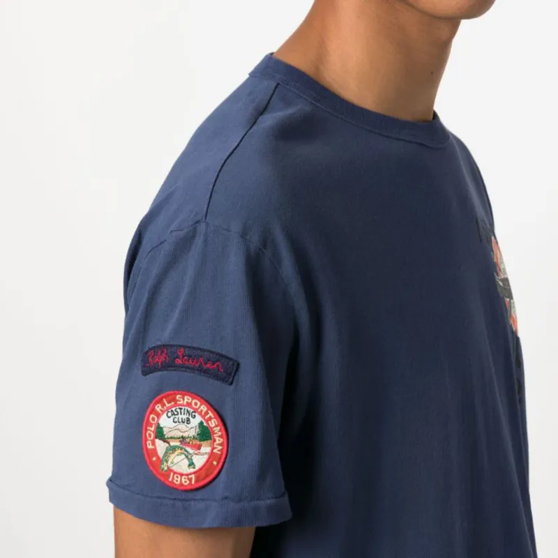 Polo Ralph Lauren T Shirt Men's Marine Blue-4