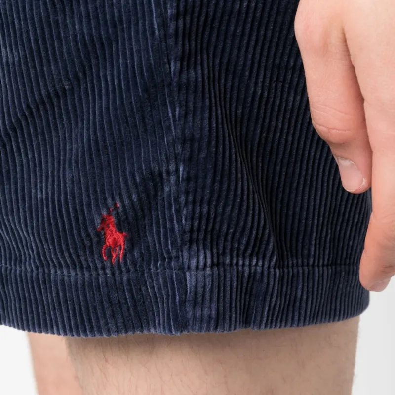 Polo Ralph Lauren Logo Embroidered Corduroy Shorts-3