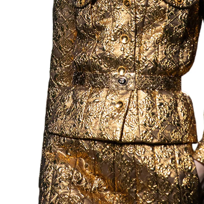 CHANEL FW24 Jackets Coats Women's Gold-3
