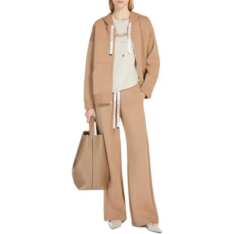MaxMara Bali Drawstring Wide Leg Trousers-1