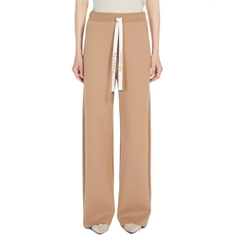 MaxMara Bali Drawstring Wide Leg Trousers-2