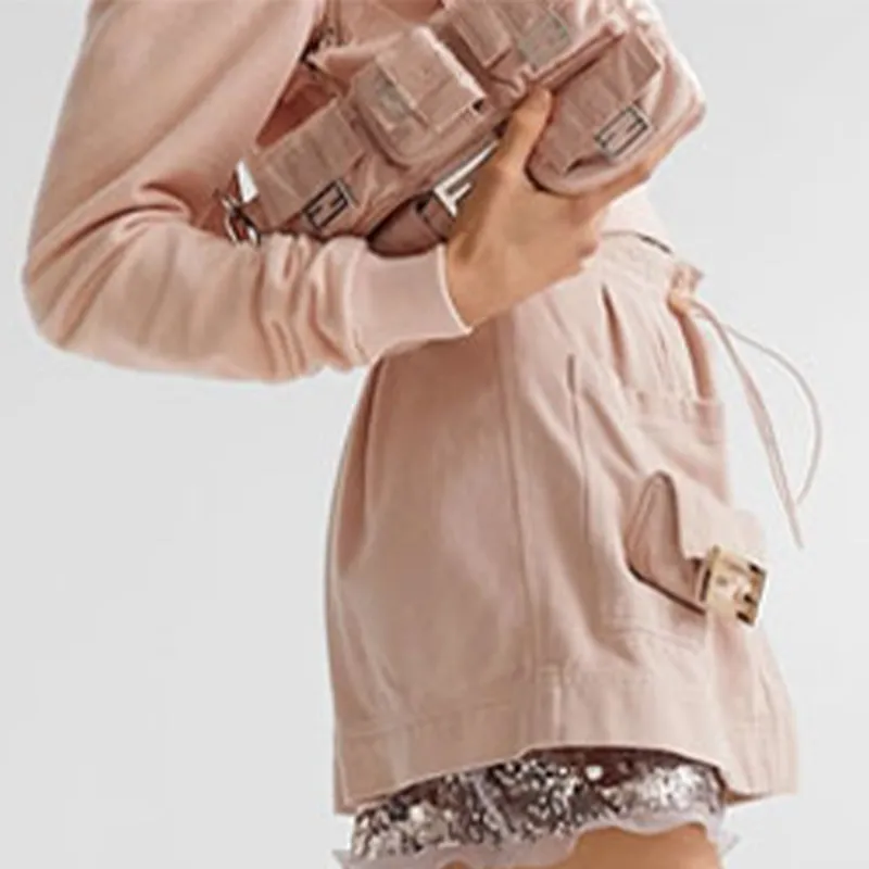 FENDI Sweatshirts Women's Pink-3