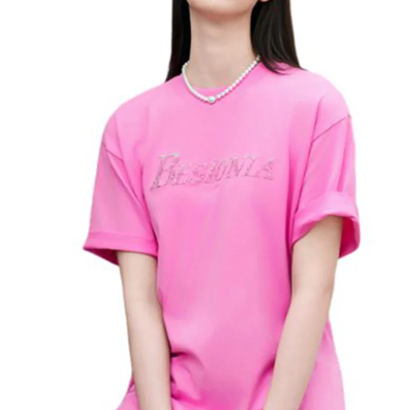 BESIONIA T Shirt Women's Rose Red-5