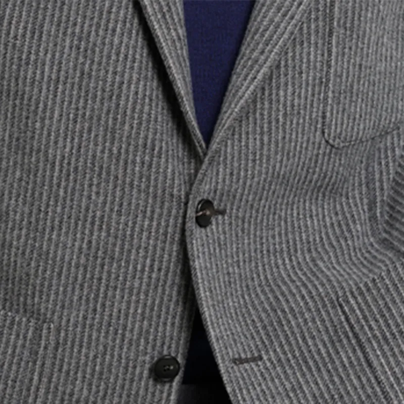 Zzegna Business Suits Men Gray-4