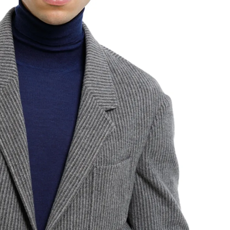 Zzegna Business Suits Men Gray-3