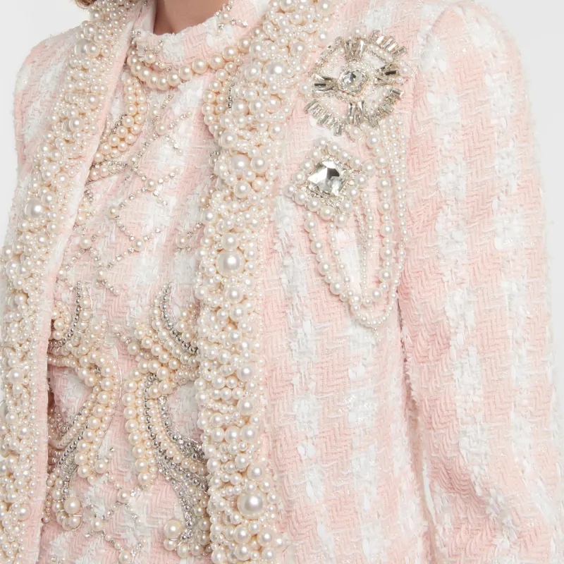 BALMAIN Jackets Women's Pink-4