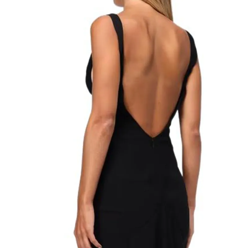 DSQUARED 2 Sleeveless Dress Women's Black-3