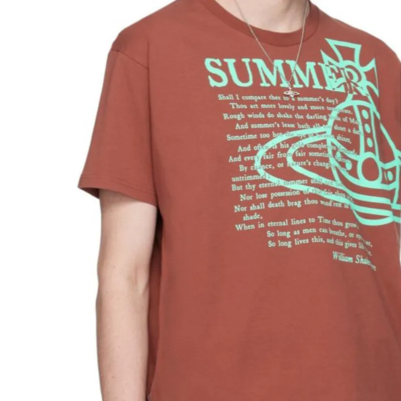 Vivienne Westwood T Shirt Men's Red-4