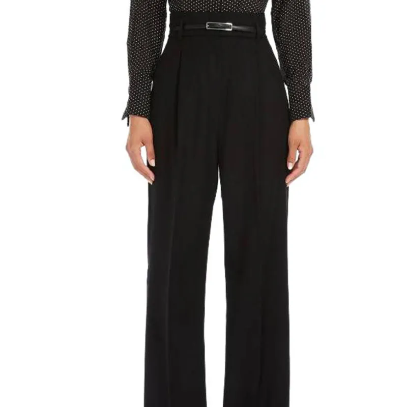 MaxMara Studio Casual Pants Women's Black-3