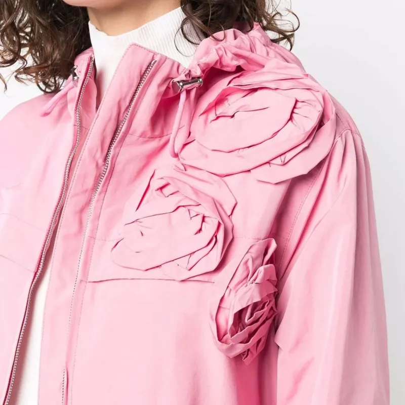 Valentino Jackets & Coats Women's Pink-4