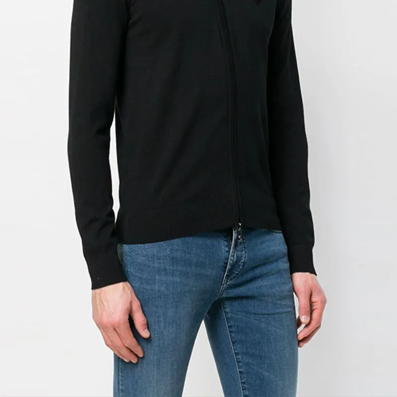 EMPORIO ARMANI FW21 Knitwear Men's Black-4