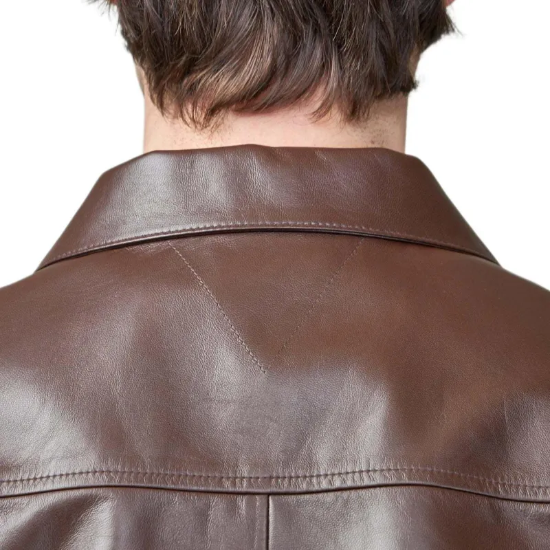 Bottega Veneta Jackets & Coats Men's Brown-4