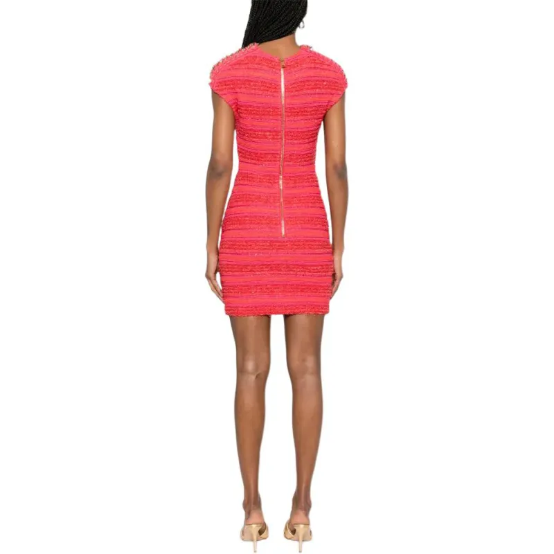 BALMAIN Tweed Mini Dress-2