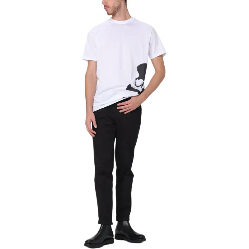 PHILIPP PLEIN Ss Skull&Bones Round Neck T Shirt-3