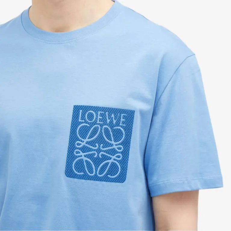 LOEWE T Shirts Men Blue-4