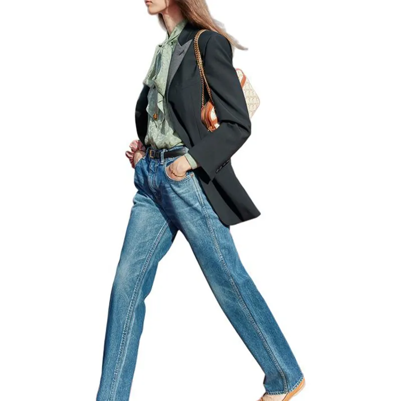 CELINE Shirt Women's Mint Green-2