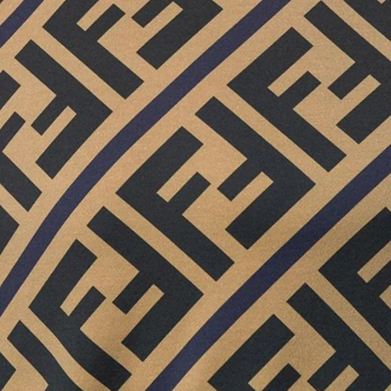 FENDI Ff Monogram Printed T shirt-4