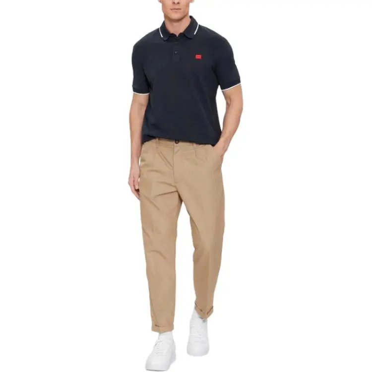 Hugo Logo patch Polo Shirt-3